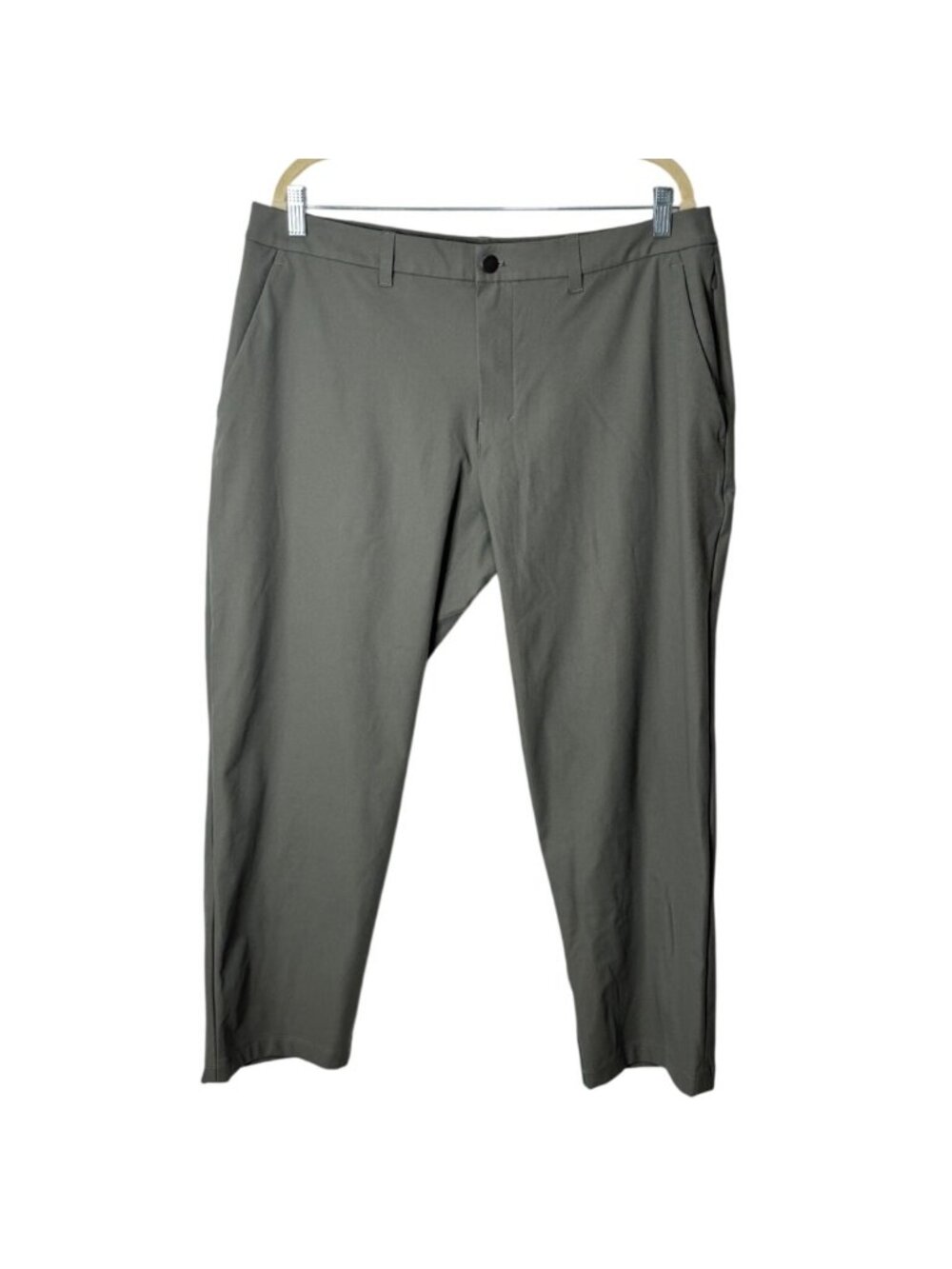 Lululemon Mens Size 36 Pants ABC Classic Fit Gray Chino LM5AR1S